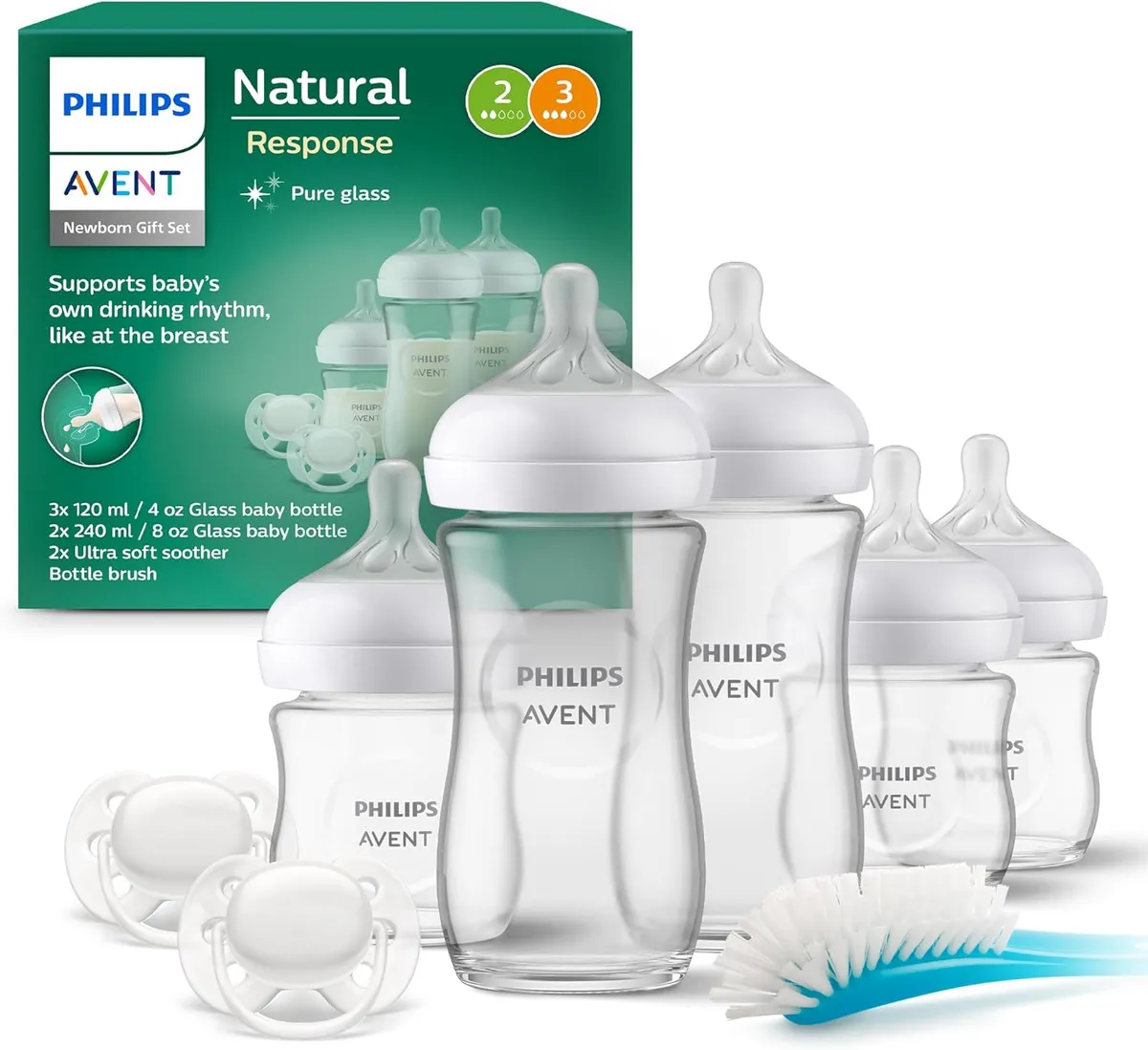 Biberon Philips Avent en verre