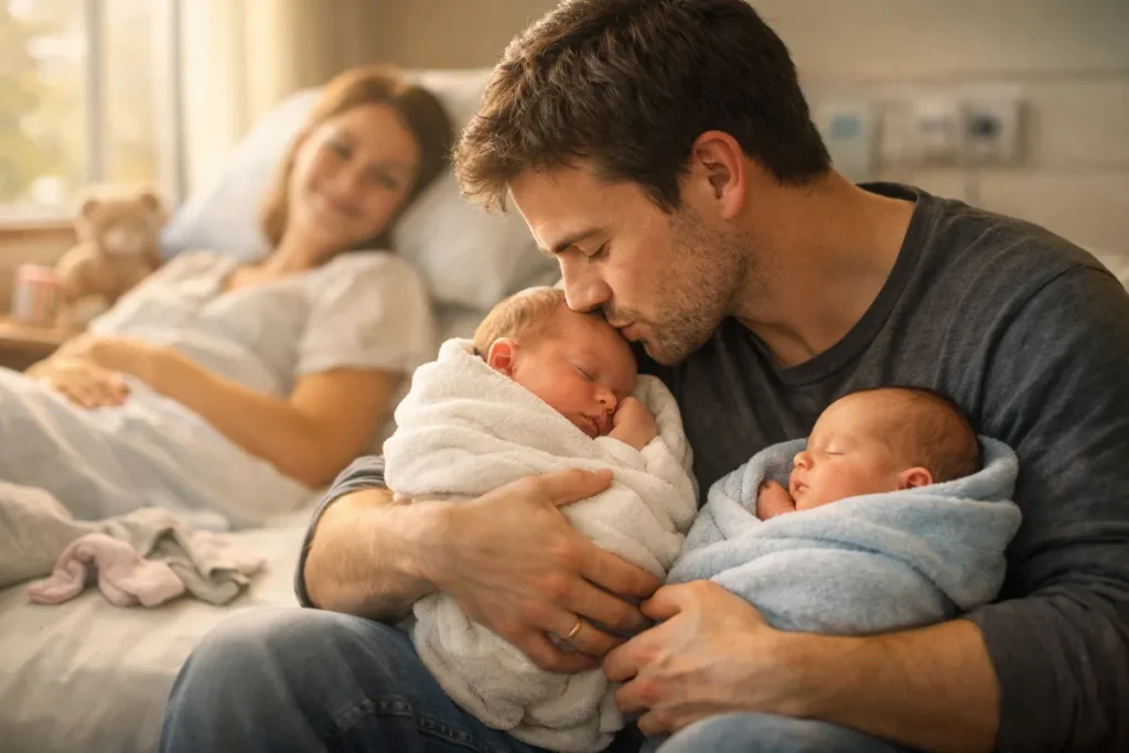 accouchement de jumeaux